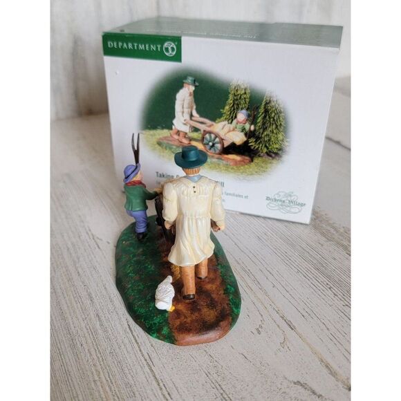 Dept 56 Taking Grain To The Mill Village 58545 accessory Xmas spring - Picture 5 of 6